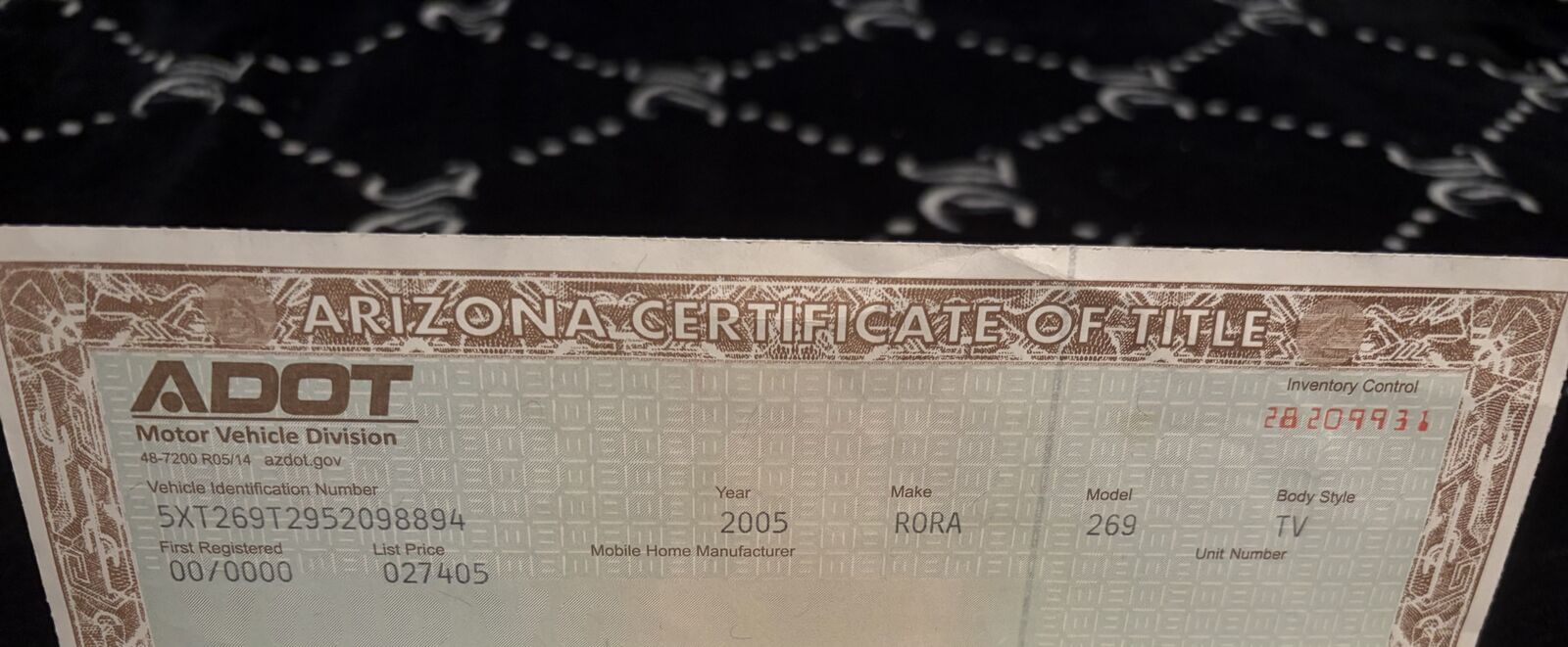 Need Gone ASAP Extreme RV Companion 269