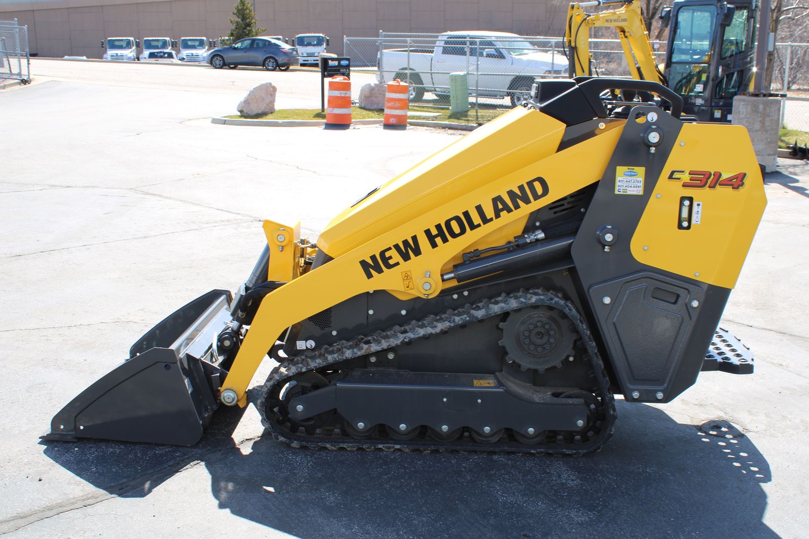 Rent the New Holland C314 Mini Track Loa!der