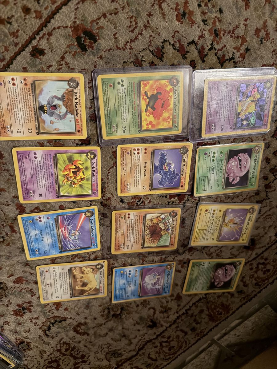 Pokemon vintage dark lot