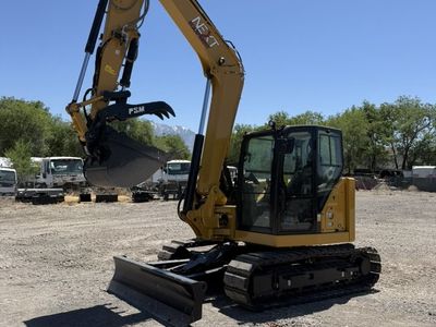 Rent My New Cat 308 CR. Angle Blade and Thumb. Delivery Available
