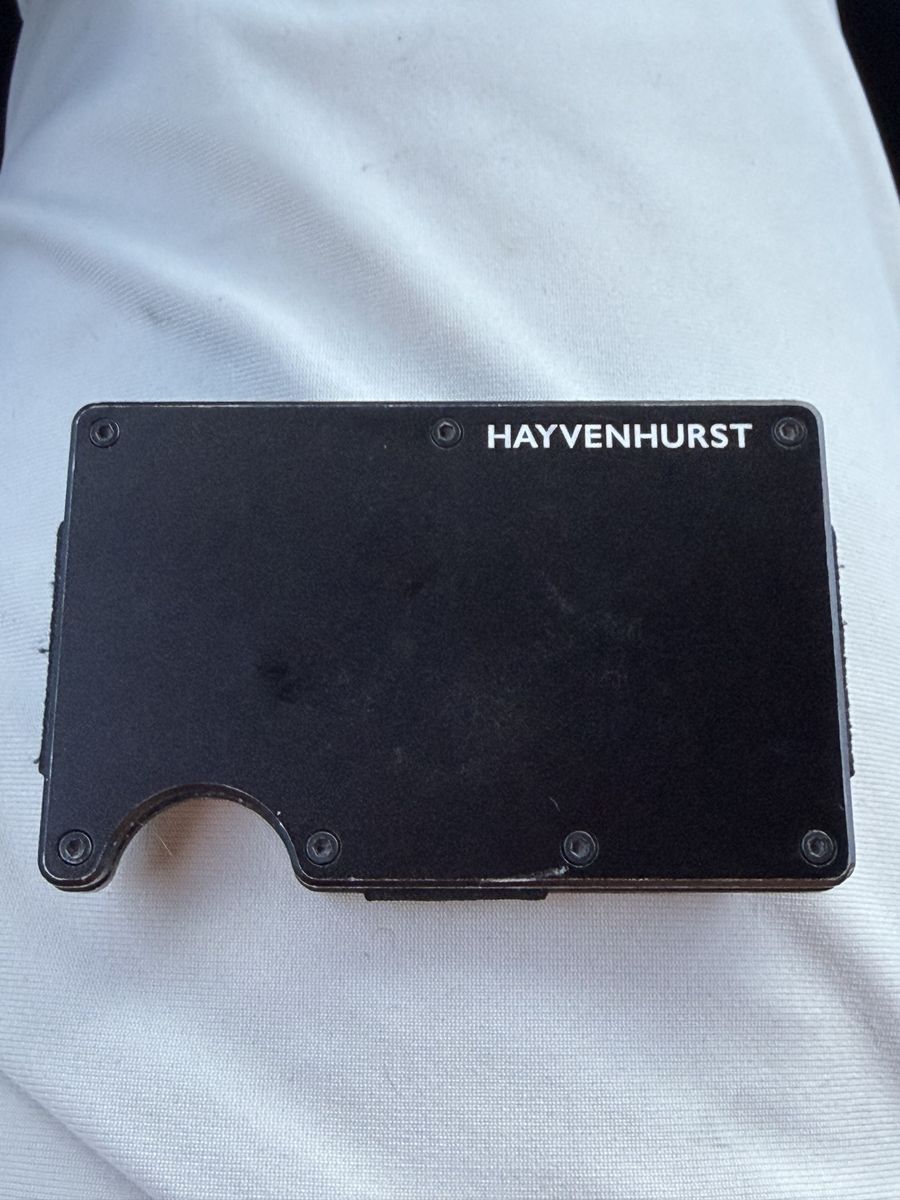 HAYVENHURST Men’s Clip Wallet - Fits 5-6 Cards