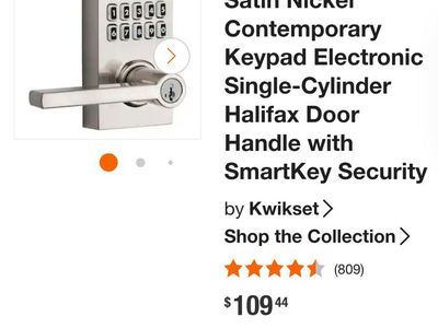 Kwikset SMARTCODE 917