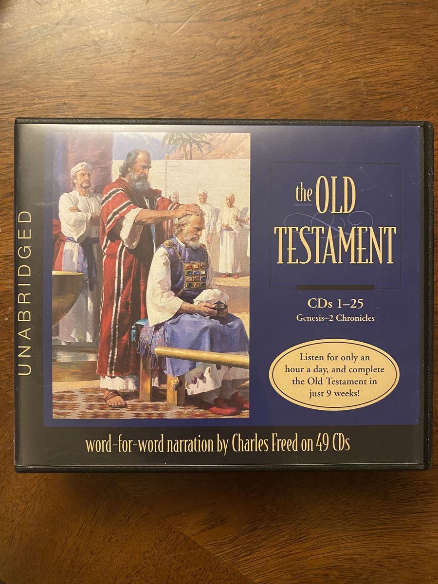 Old Testament Spoken Audio CDs