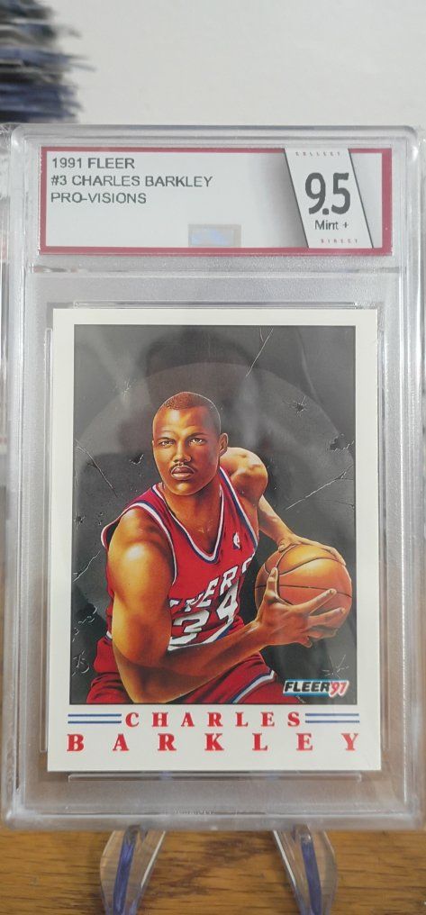 1991 Fleer Charles Barkley Pro Visions 9.5 Card