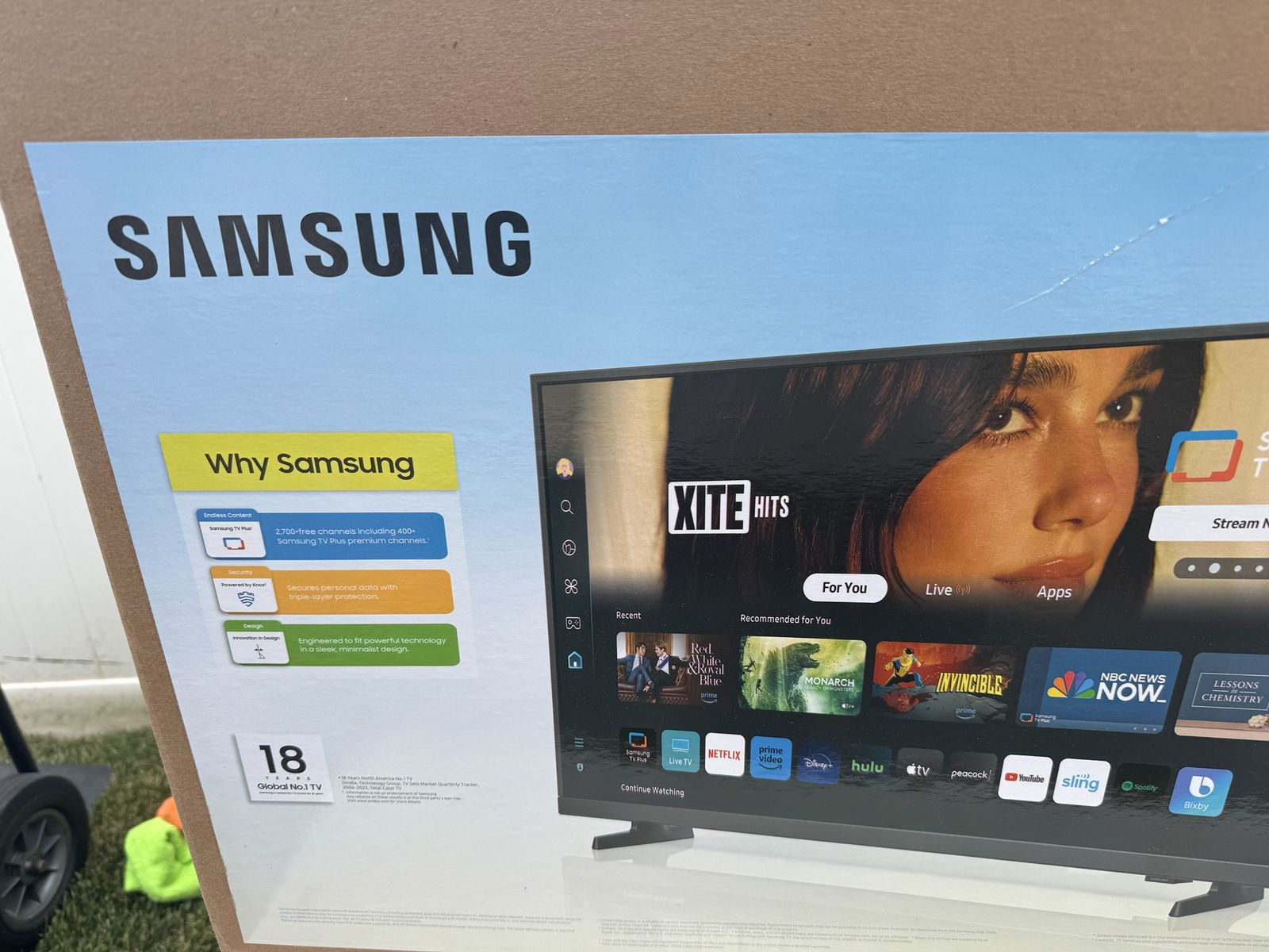 Samsung 32” full HD F6000F Television