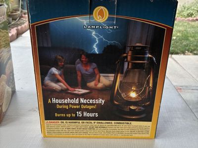 Lamplight Emergency Oil Lantern Kit