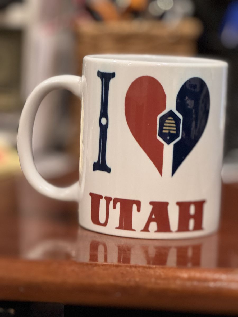 I LOVE UTAH 11oz COFFEE MUG