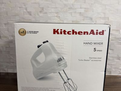 New kitchen aid hand mixer - 5 speed