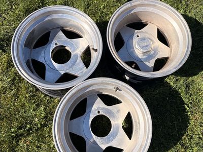 Vintage Eagle Alloy 15x10 6x5.5 5-Spoke Star Aluminum Wheels Rims