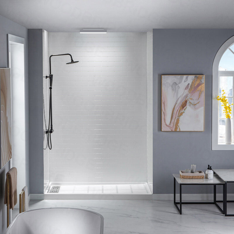 Woodbridge 3- Piece Glue Up Shower Panels