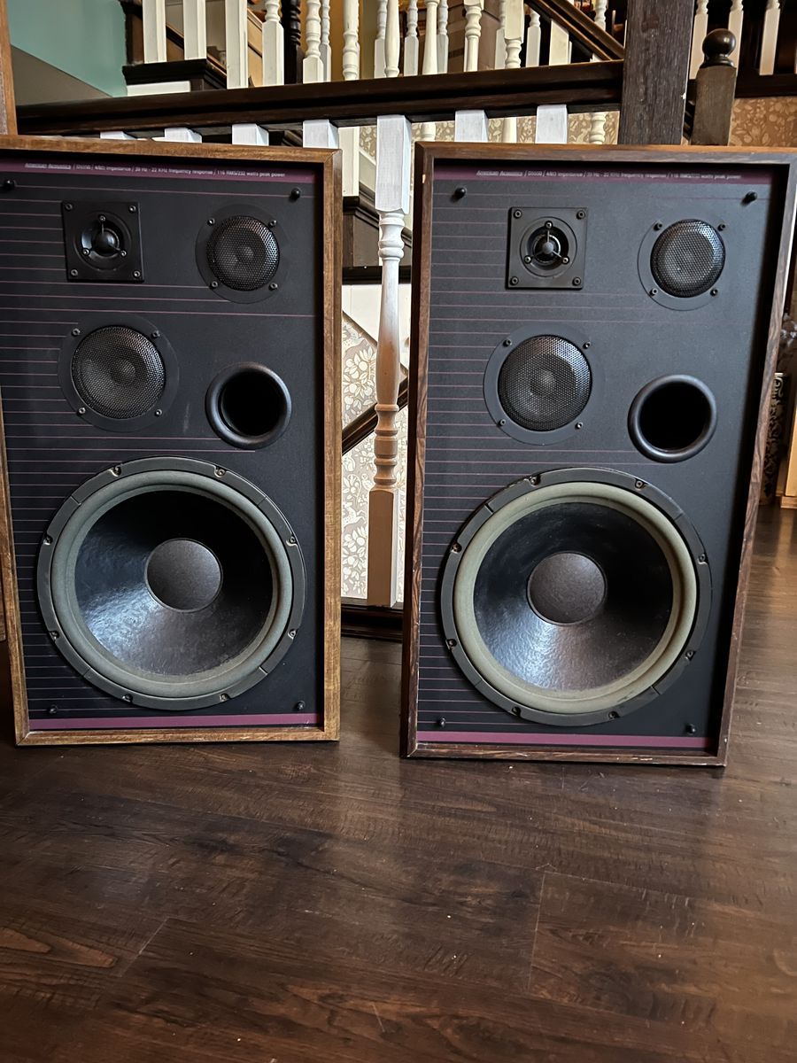 American Acoustics D5550. 4 way speakers