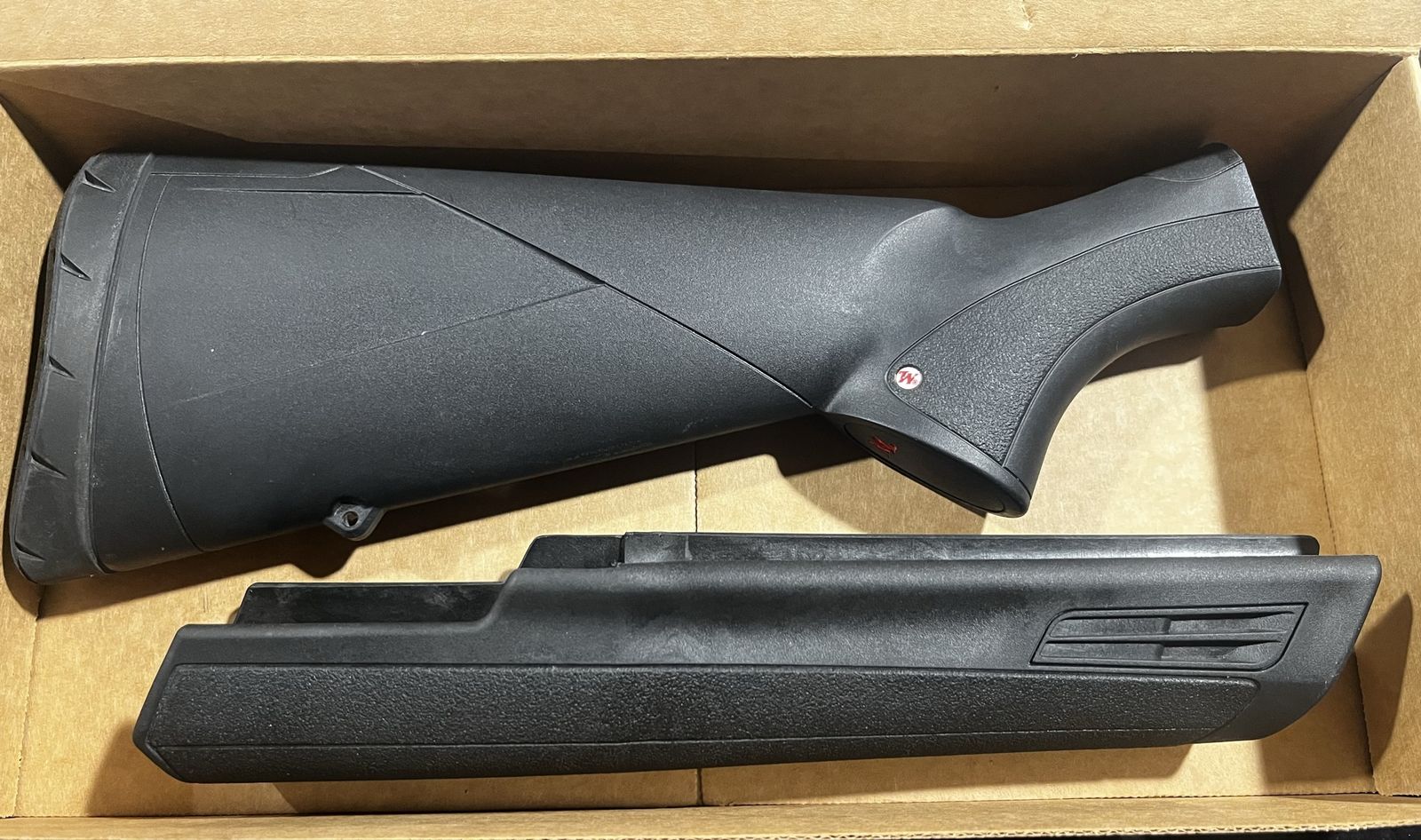 Winchester SXP Stock and forearm
