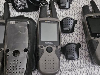 Garmin Rino 530HCx 2-Way Radio GPS Navigator & Handheld System with Accessories (3 Units)