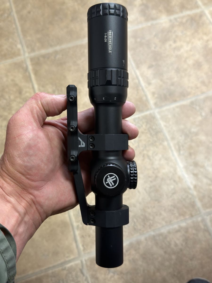 Vortex Strike Eagle 1-6x24 Rifle Scope with Aero Precision Mount