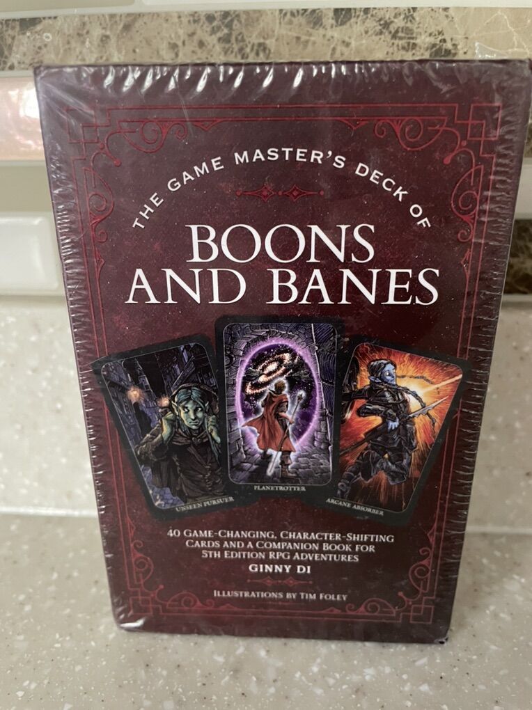 The Game Master's Deck of Boons and Banes: