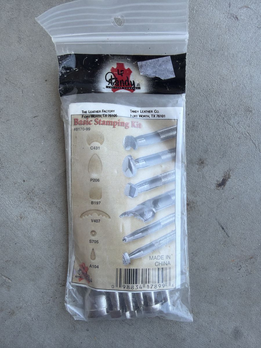 Tandy Leather Basic Stamping Kit #8170-99