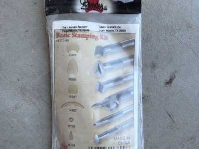 Tandy Leather Basic Stamping Kit #8170-99