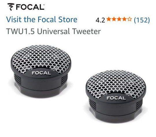 Focal twu 1.5 tweeters new