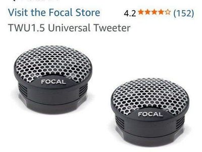 Focal twu 1.5 tweeters new
