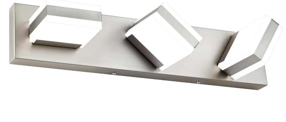 3-Light LED Bathroom Light Fixture