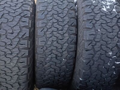3 new 37x12.50R17LT BFG Radial All-terrain T/A KO2