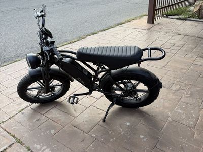 TST R002 Electric Fat Tire E-Bike - 28 MPH Max Speed, 7-Speed