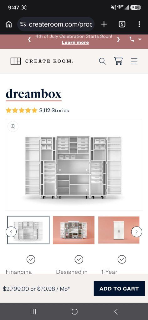 Create Room DreamBox