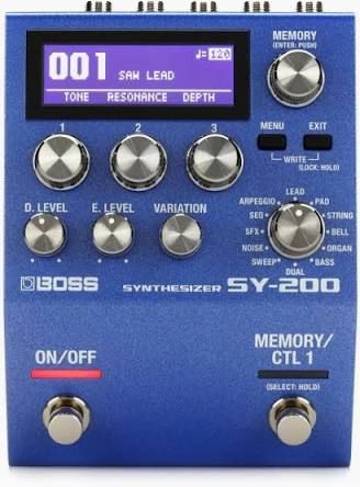 Boss SY 200 Synth Pedal