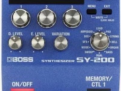 Boss SY 200 Synth Pedal