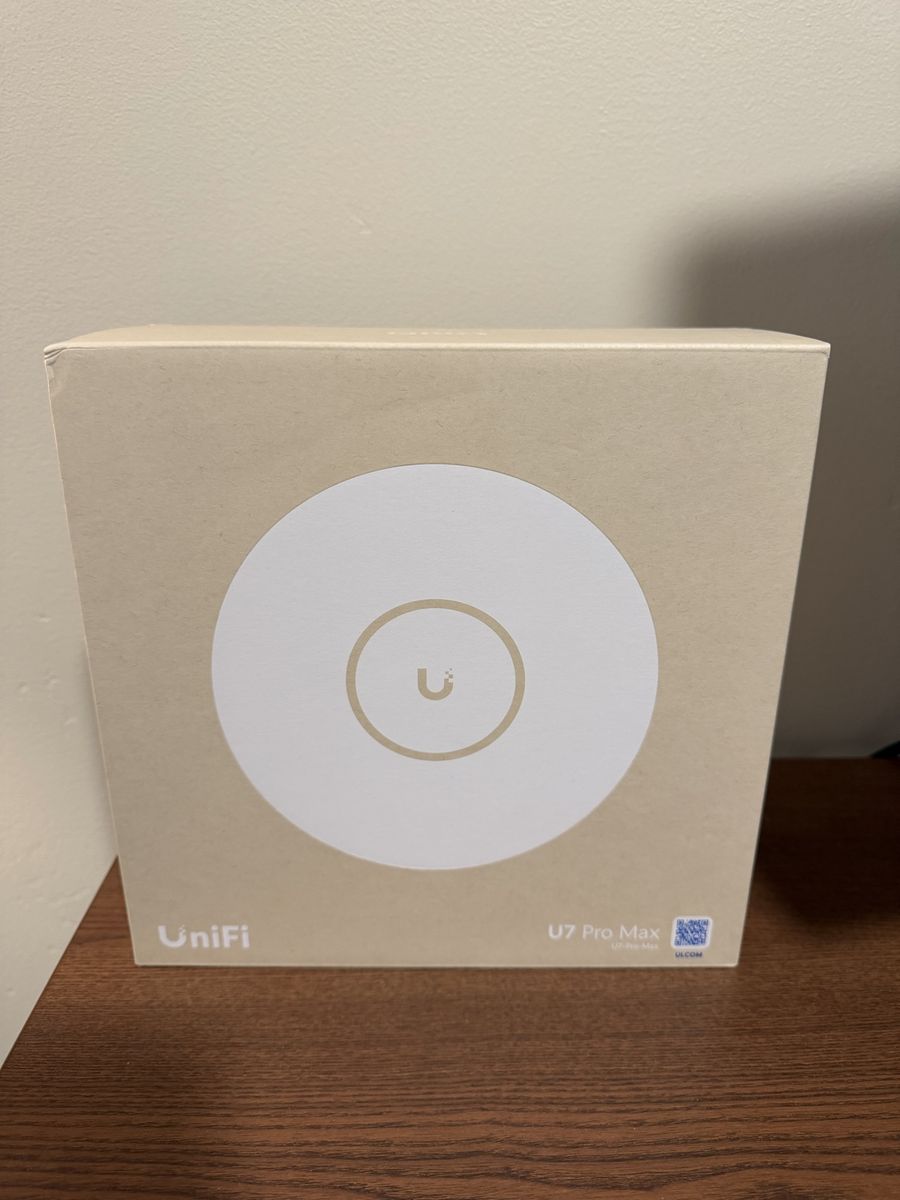 UniFi U7 Pro Max WiFi 7 Access Point - Brand New, Unopened, Next-Gen Connectivity