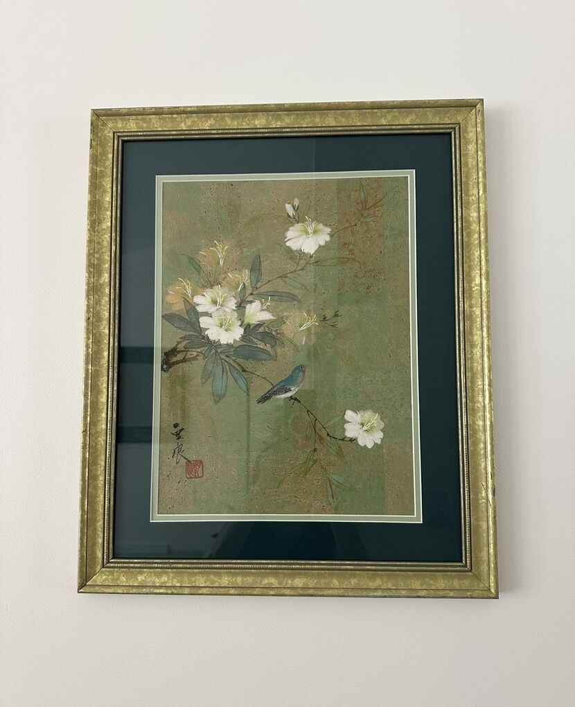 Beautiful Chinese Collectible Painting & Frame
