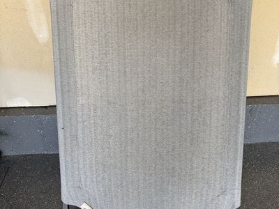 Raised dog bed