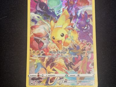 Pikachu 160/159 Full Art Secret Rare Pokémon Card (2023) - SV01 Scarlet & Violet Paldea Evolved