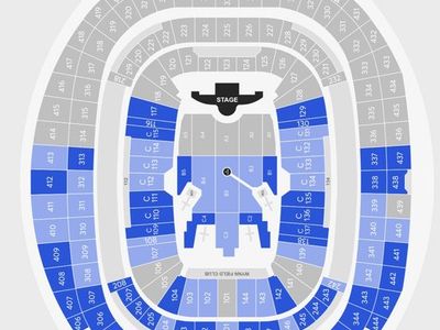 Ed Sheeran: LOOP Tour FLOOR SEATS - Section A2, Row 14, Allegiant Stadium - July 18th