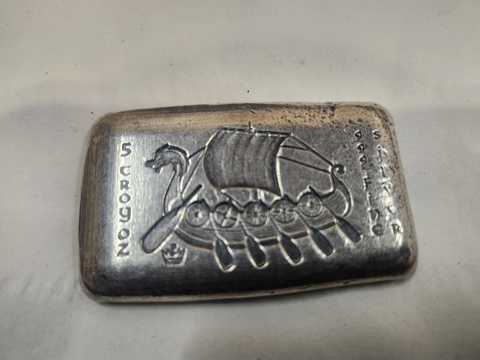 5 Troy oz .999 pure silver