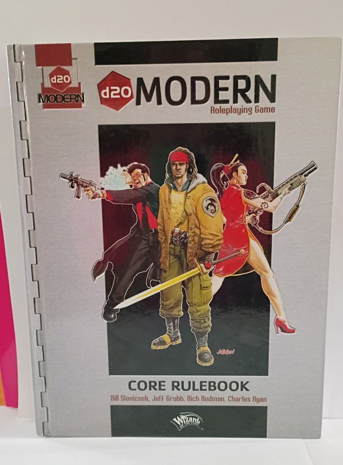 d20 Modern Roleplaying Game Core Rulebook Hardcover 