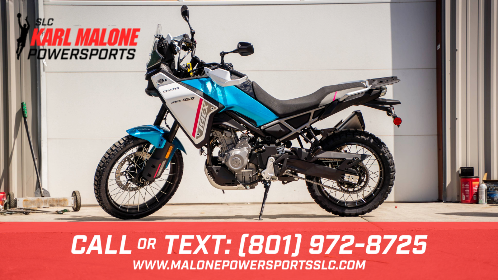 2026 CFMOTO IBEX 450 Zephyr Blue - C04704
