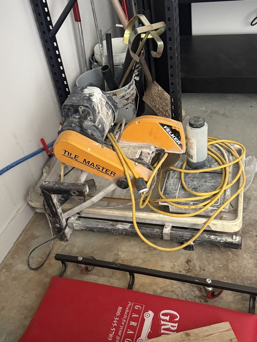 Felker Tile master tile saw