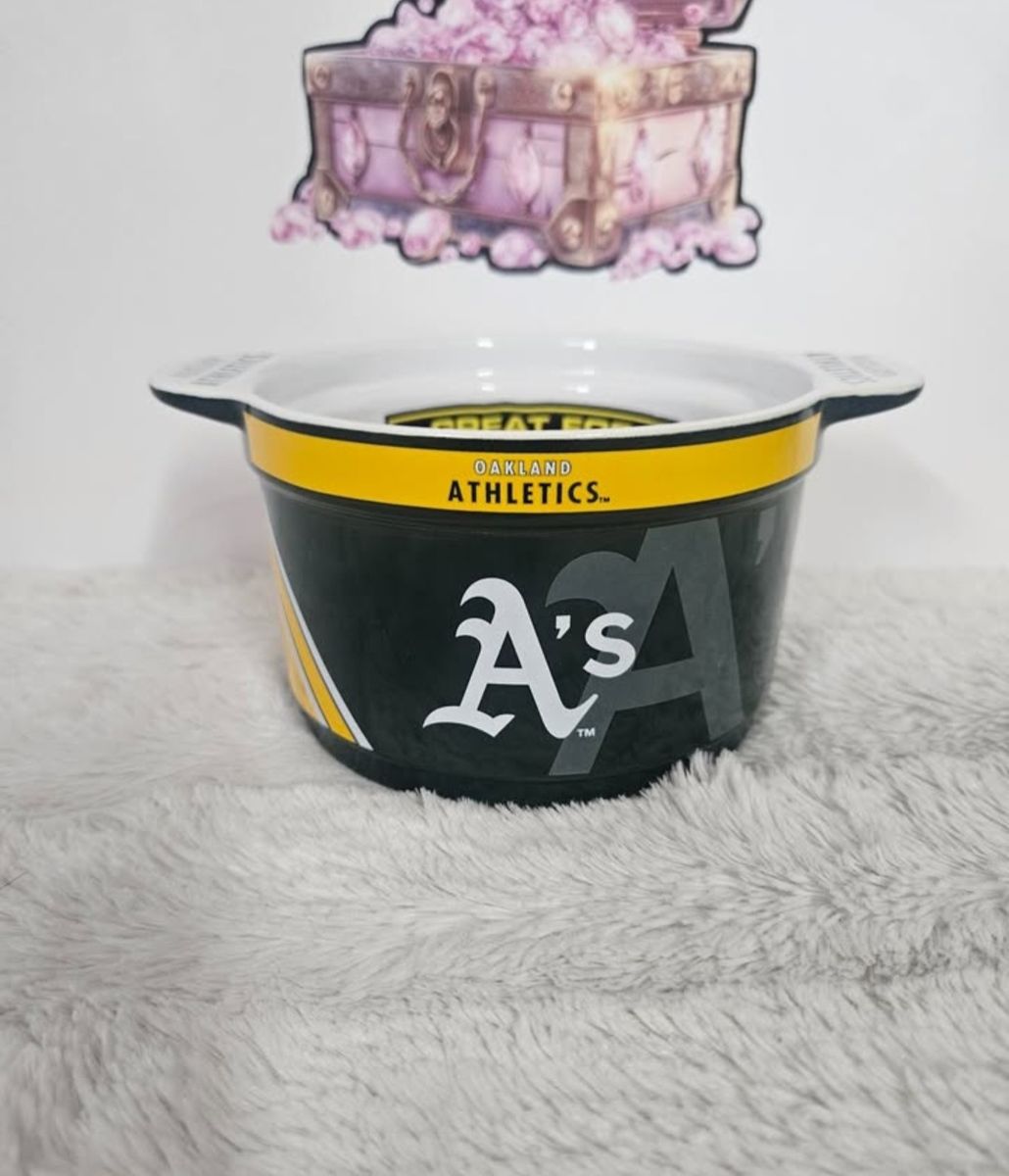 Oakland A's snack bowl