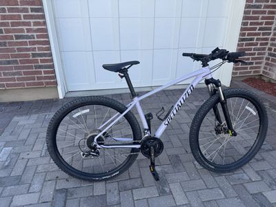 Specialized Rockhopper Mountain Bike - Light Purple/White