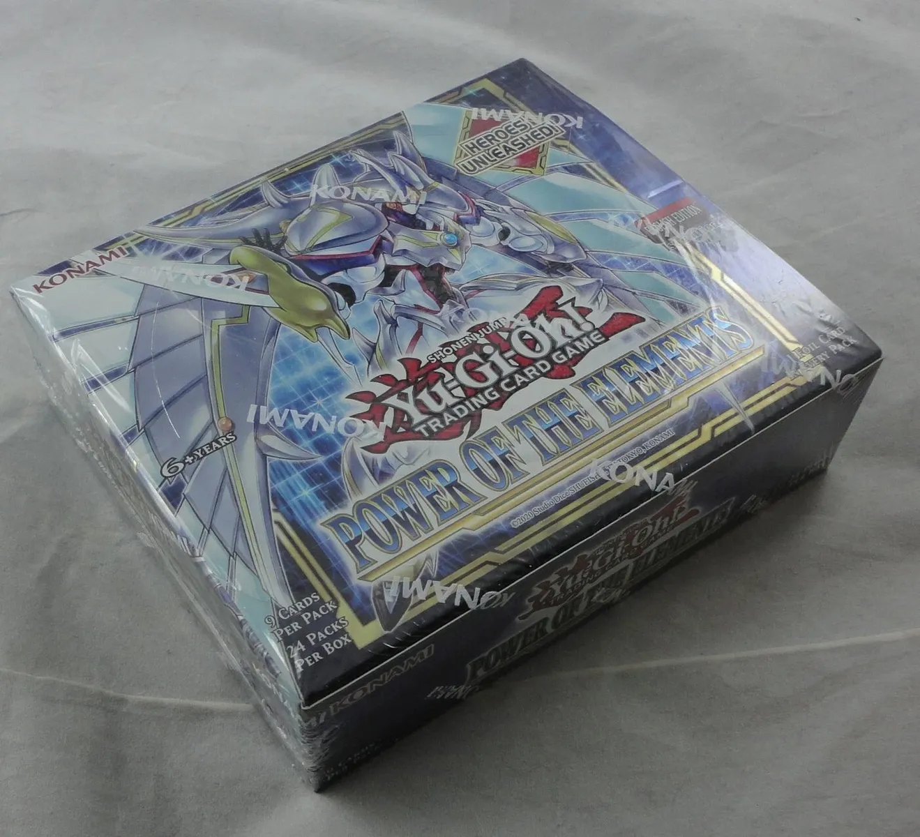 Yu-Gi-Oh! 1st Edition Power of the Elements Booster Display Box (24 Packs)