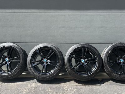BMW M Sport Black Wheels & Michelin Tires - Set of 4 (Used) - Excellent Condition