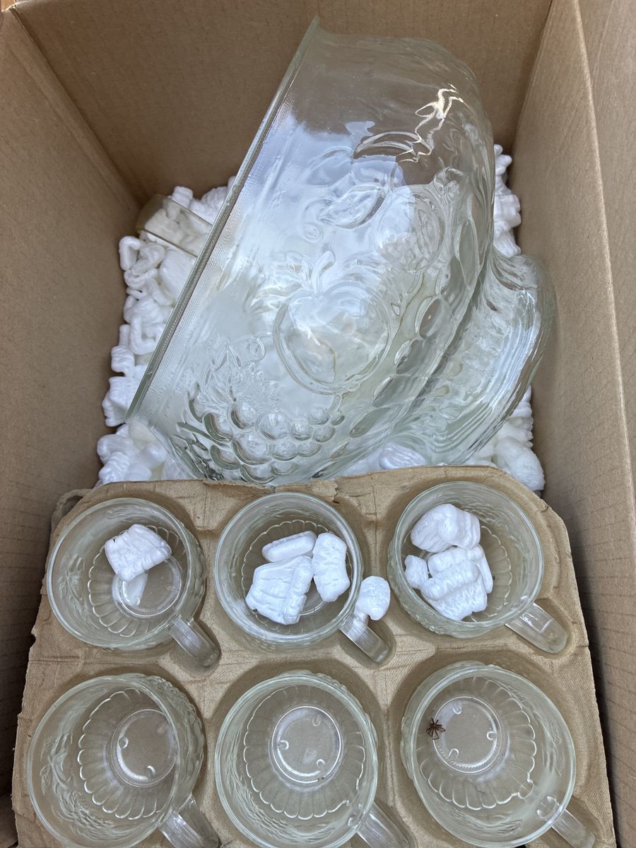 Punch Bowl, Ladel 12 Cups