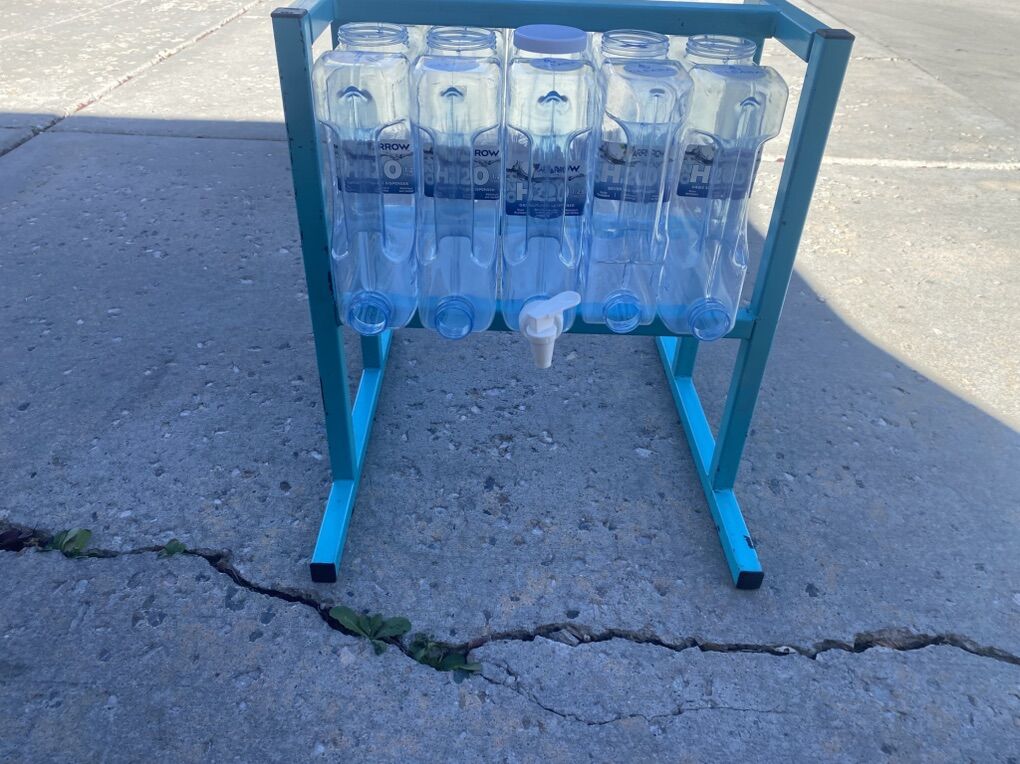 Self Service Drink Or Syrup Holder