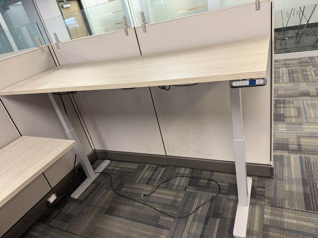 Sit Stand Desk With Power Controller