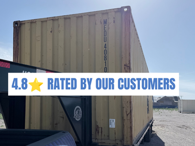 40' Used Container – Workshop Storage – Best Value