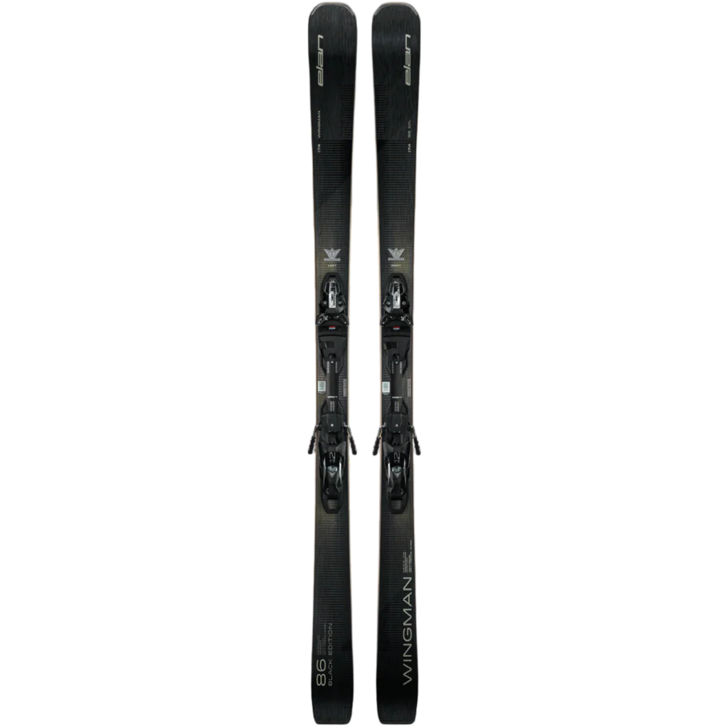 2026 Elan Wingman 86 Black Edition w/ Elan EMX 12 System Bindings