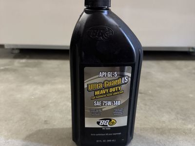 BG 75w-140 Diff Fluid