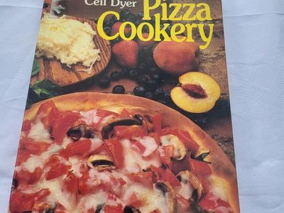 Pizza Cookery Paperback Cookbook by Ceil Dyer McGraw-Hill Vintage