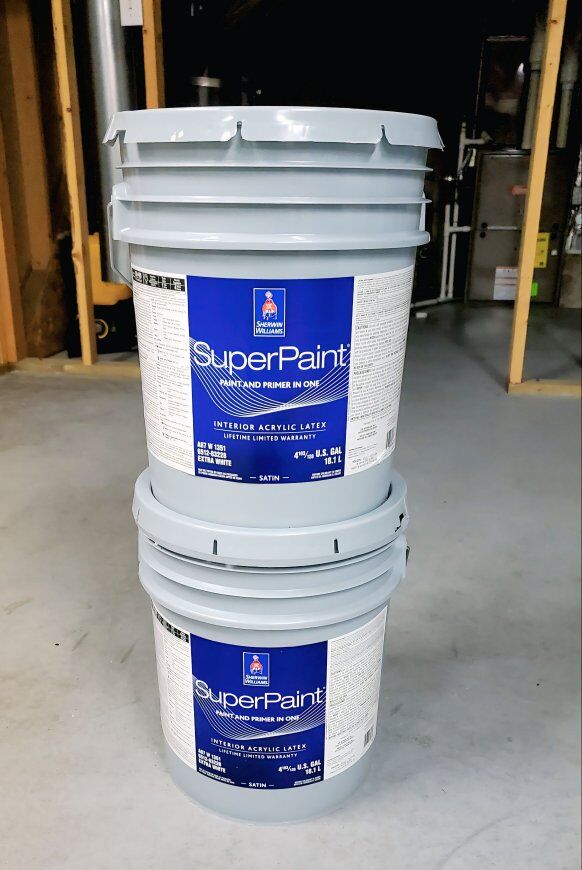 Sherwin Williams Super Paint Beige 10 gallons